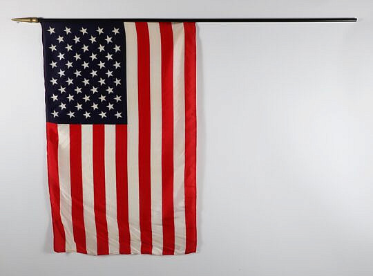 Vintage 50 Star U.S. American Parade Flag