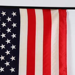 Vintage 50 Star U.S. American Parade Flag