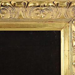Oil on Canvas Portrait of a Lady in the Dark