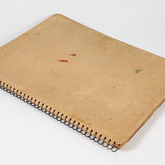 Edgar W. Jenney 20th Century Spiral Sketchbook Containing Assortment of Jenney’s Sketches