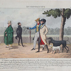 Set of 5 D.T. Egerton, Esq. Humorist Prints, circa 1823 London