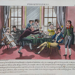 Set of 5 D.T. Egerton, Esq. Humorist Prints, circa 1823 London