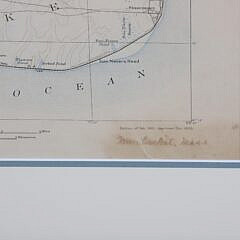 Two Part U.S. Geological Survey Nantucket Island Map, 1899 and 1905 Editions