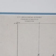 Two Part U.S. Geological Survey Nantucket Island Map, 1899 and 1905 Editions