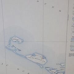 Two Part U.S. Geological Survey Nantucket Island Map, 1899 and 1905 Editions