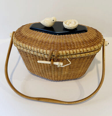 Susan Chase Ottison Diamond Form Nantucket Friendship Basket,