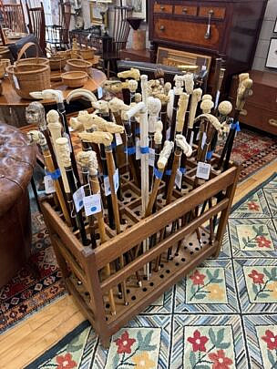Americana, Fine Art, Walking Stick 2-Day Auction August 22 & 23 at 9:30 a.m. Live Preview #15