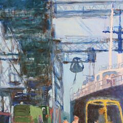 James Robert Harrington Oil on Linen “Yard”