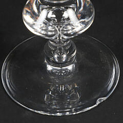 Set of Ten Boxed Steuben Engraved Cordials