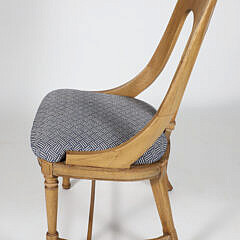 Set of Six Vintage Tub-Back Dining Chairs