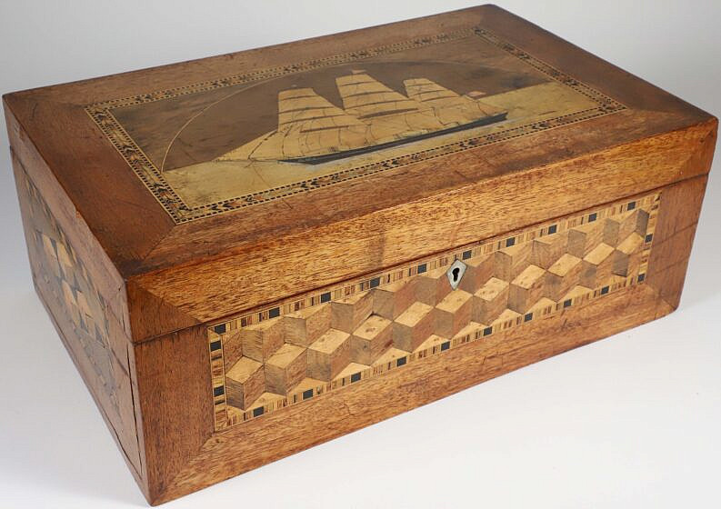 Trinity Sewing Box, circa 1909