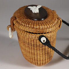 Rare Child’s Size Nantucket Friendship Basket by Anderson