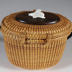 Rare Child’s Size Nantucket Friendship Basket by Anderson