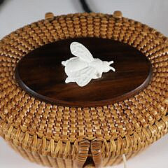 Rare Child’s Size Nantucket Friendship Basket by Anderson