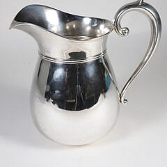 Manchester Silver Company 4.5 Pint Sterling Silver Water Pitcher, Model #1009