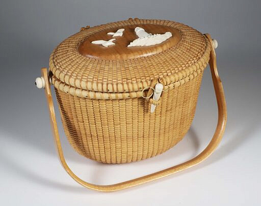 Linda Saligman Oval Nantucket Friendship Basket 1999