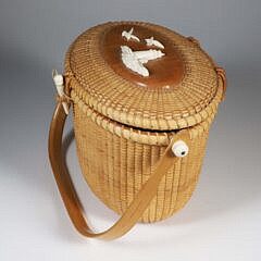 Linda Saligman Oval Nantucket Friendship Basket 1999