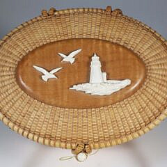 Linda Saligman Oval Nantucket Friendship Basket 1999