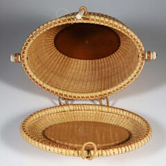 Linda Saligman Oval Nantucket Friendship Basket 1999