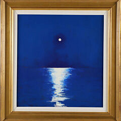 Tome Rickman (b. London 1960) Oil on Linen "Moonrose"
