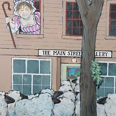 Donn Russell Acrylic on Canvas “Another Opening, Another Show”
