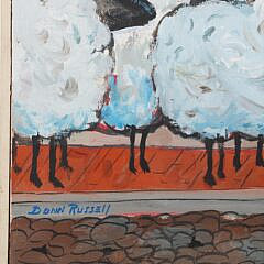 Donn Russell Acrylic on Canvas “Another Opening, Another Show”