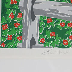 Eric Holch Limited Edition Lithograph “Sconset Footbridge”, ED. #110/200