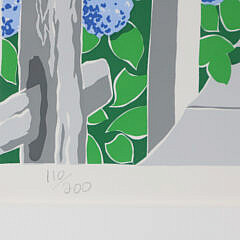 Eric Holch Limited Edition Lithograph “Sconset Footbridge”, ED. #110/200