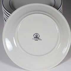 Twelve “Nantucket Blue Plate Special” Plates