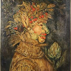 Fruit Head Painting