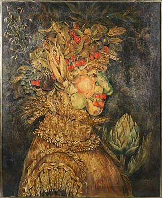 Fruit Head Painting