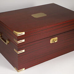 Contemporary Davidoff Brass Bound Humidor