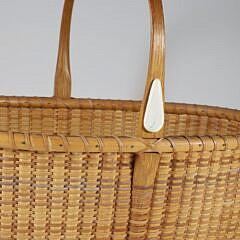 Susan Chase Ottison Large Oval Nantucket Basket, circa 1994