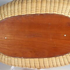 Susan Chase Ottison Large Oval Nantucket Basket, circa 1994