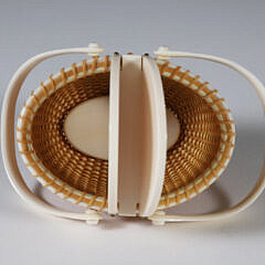 Nap Plank Miniature Double Handle Nantucket Picnic Basket