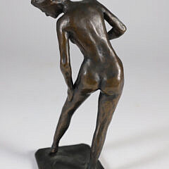 Harry Yerkes Miniature Bronze of a Female