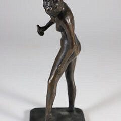 Harry Yerkes Miniature Bronze of a Female