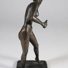 Harry Yerkes Miniature Bronze of a Female