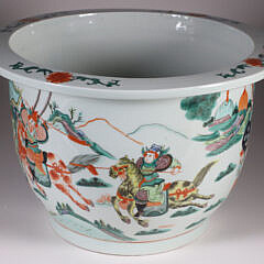 Vintage Chinese Porcelain Jardinier Planter
