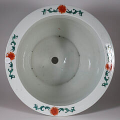 Vintage Chinese Porcelain Jardinier Planter