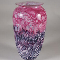 End of Day Art Glass Vase