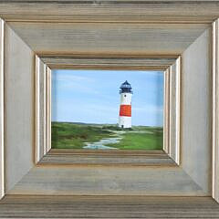 Sharon Woods Hussey Miniature Oil on Panel "Sankay Light"