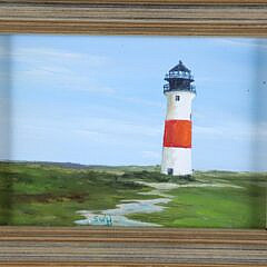 Sharon Woods Hussey Miniature Oil on Panel “Sankay Light”