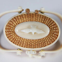 Outstanding Nap Plank Miniature Nantucket Friendship Basket Purse
