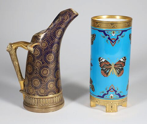 Two Brush Pots