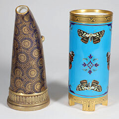 Two Brush Pots