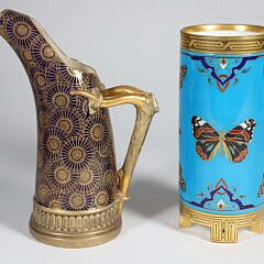 Two Brush Pots