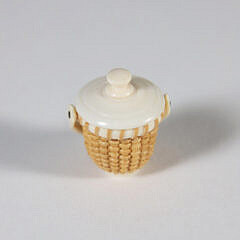 Nap Plank Miniature Round Swing Handle Nantucket Basket Pendant