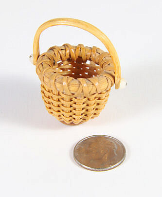 Paul Willer Miniature Nantucket Basket Pendant