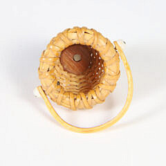 Paul Willer Miniature Nantucket Basket Pendant